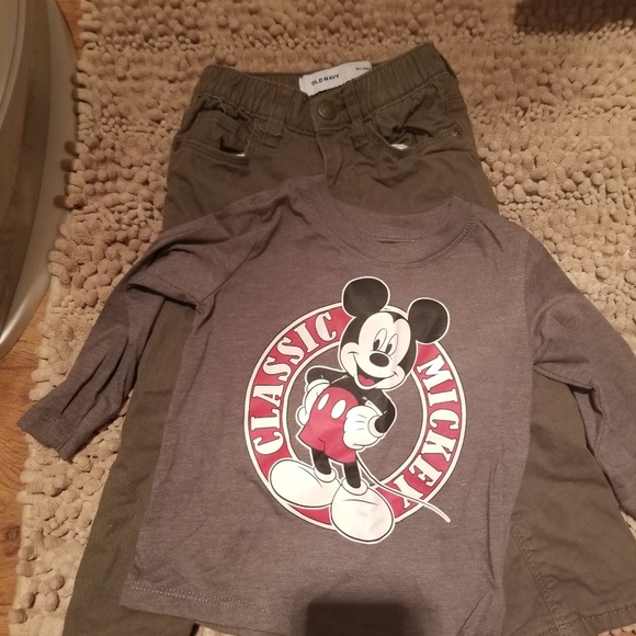 Disney Other - Euc Super cute boys Mickey mouse shirt